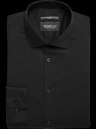 Awearness Kenneth Cole Slim Fit Performance Dress Shirt